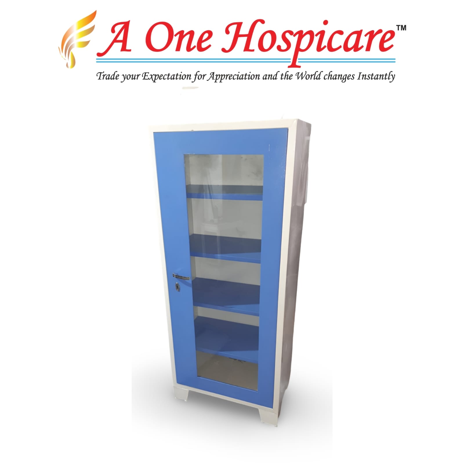 Instrument Cabinet MS Single Glass Door